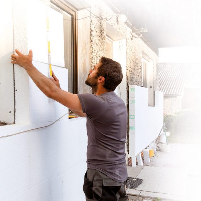 isolation des murs par l'extérieur